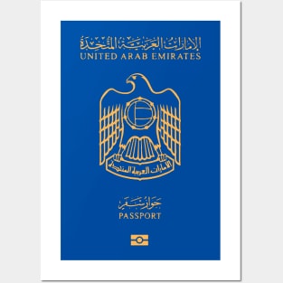 Emirates passport Posters and Art